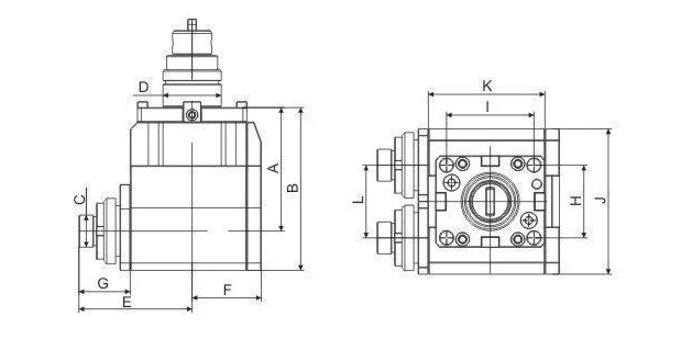 

Turning Milling Tool Holder for Cnc Lathe Er16 Er20 CNC Machine Tools Accessories Tool Holder Double Head Driven
