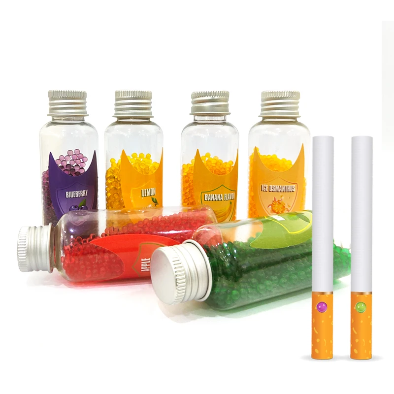 Cápsula de mentol con sabor a fruta, cuentas de menta, Bola de cepillo con filtro de cigarrillo, accesorios de soporte para fumar, 1000 piezas