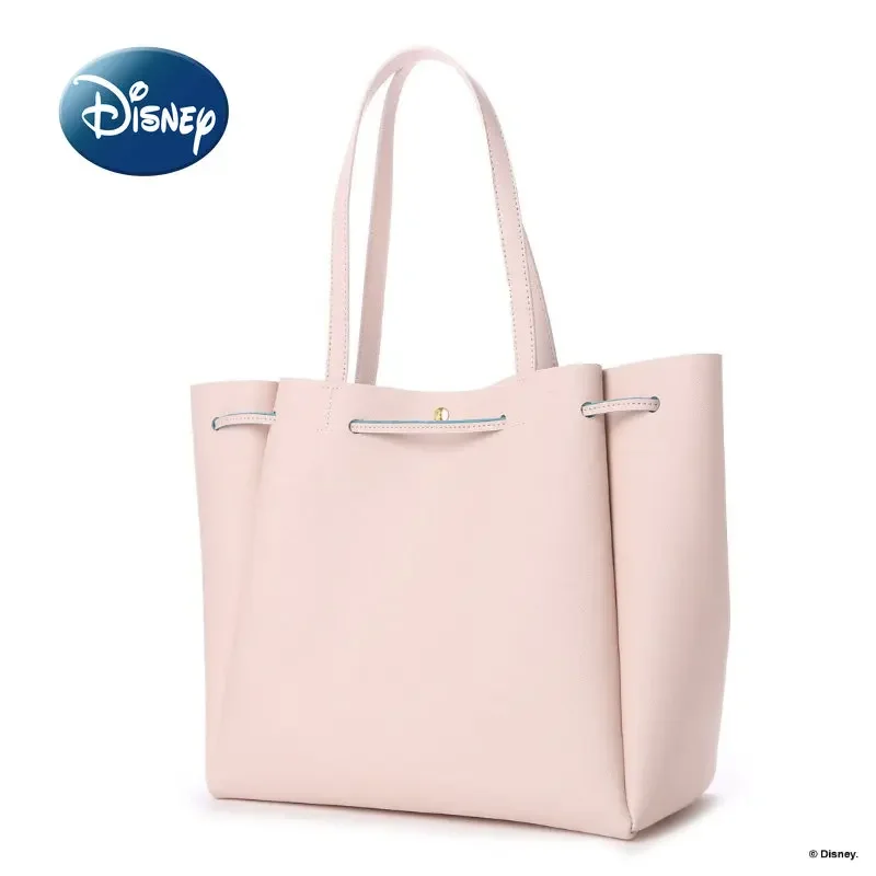 Disney-Bolso de mano de Mickey para mujer, bandolera Original de marca de lujo, de alta calidad y gran capacidad