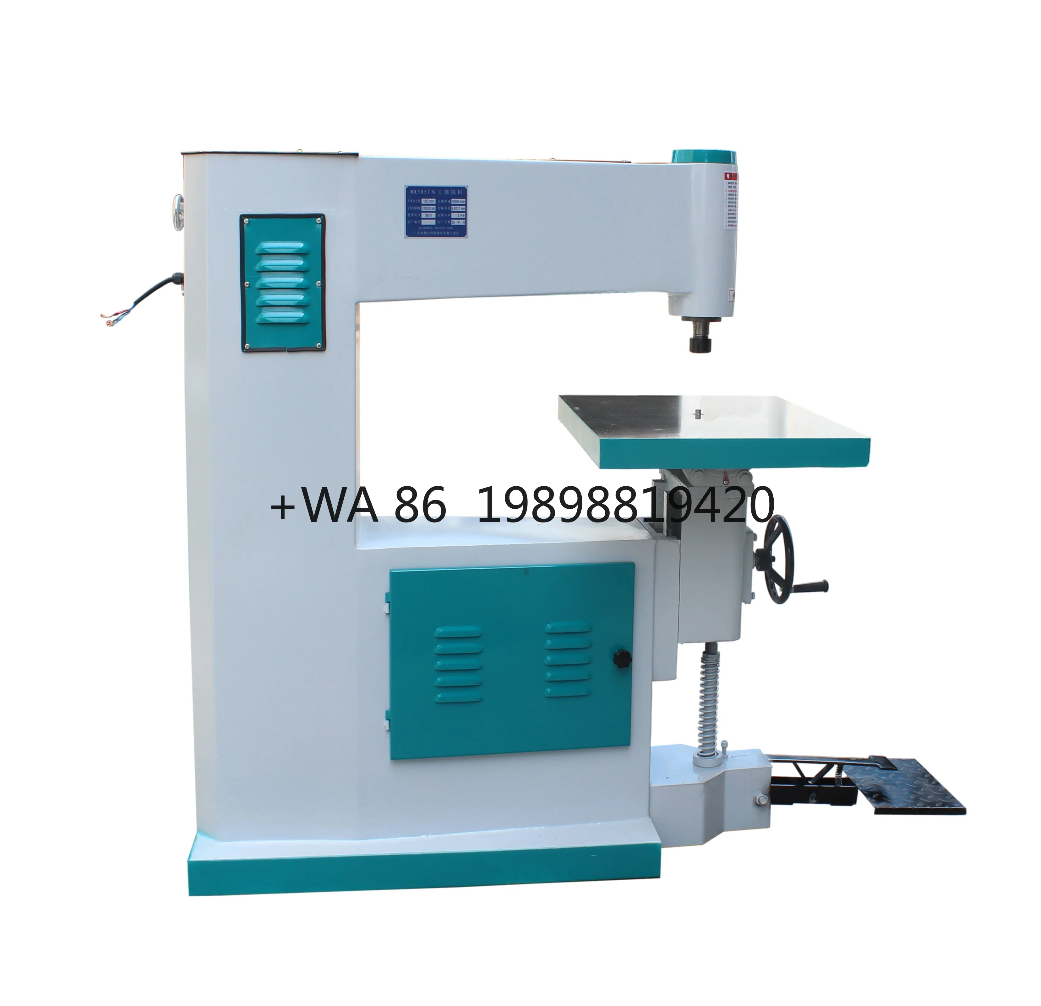 Woodworking Wood Pedal High Speed Vertical Pin Router Machine