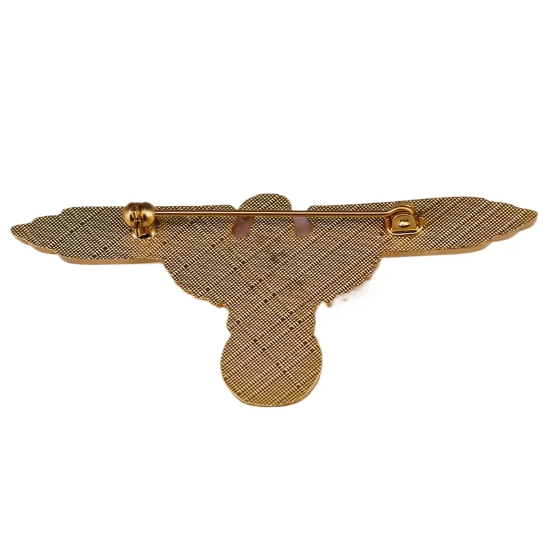 الحرب العالمية الثانية WW2 الألمانية العسكرية الصليب النسر غطاء دبوس شارة الذهبي والفضي دبوس نمط بروش الديكور الحرف