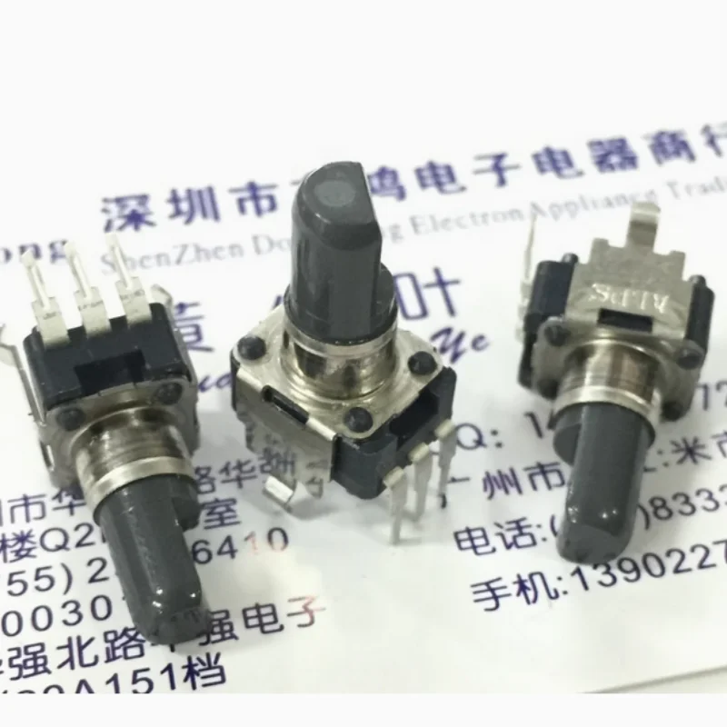 

2 шт. Alps RK09D1130C1B потенциометр B10K, длина оси 13 мм с центральной точкой позиционирования