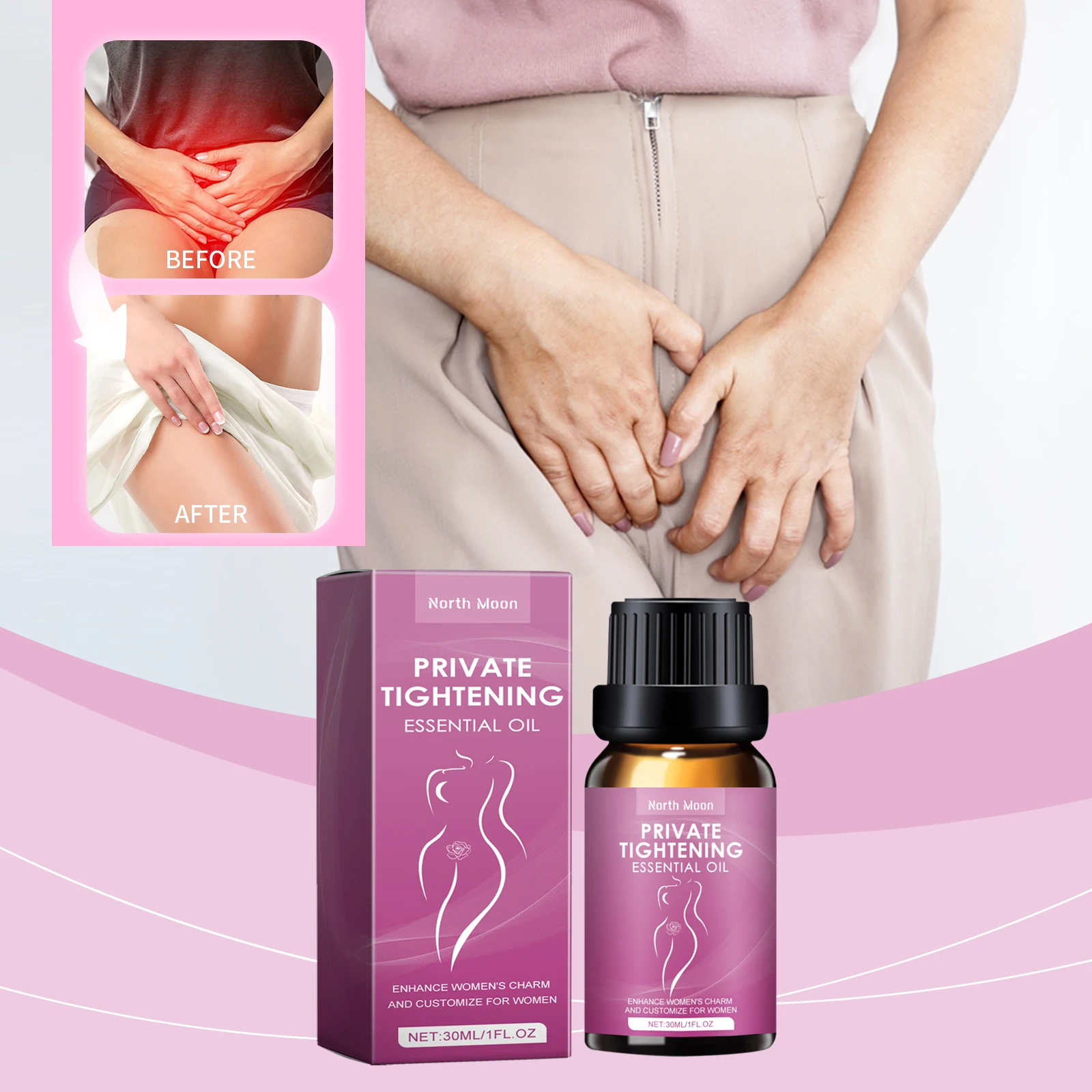 Women's Body Care Gel: Nourishing and Moisturizing Body Gel for Relieving Discomfort and Gentle Care