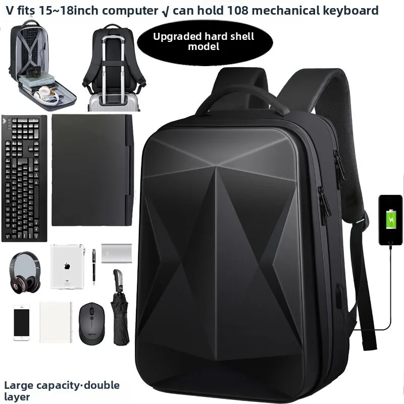

For New HP OMEN MAX Gaming Laptop 16/17.3-inch hard-shell computer bag waterproof backpack anti-fall shoulder computer bag