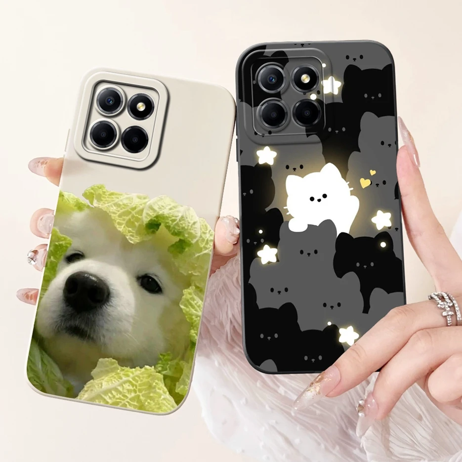 For Honor X8b Case Honor X8a Cute Panda Cartoon Cover Soft Silicone Phone Case For Honor X8a X 8b HonorX8a HonorX8b Fundas Coque