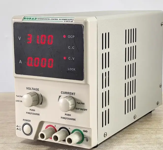 KORAD high precision Digital DC Power Supply 0-30V/0-3A,5A Adjustable KD3003D/KD3005Dfor Laboratory 0.01V 0.001A