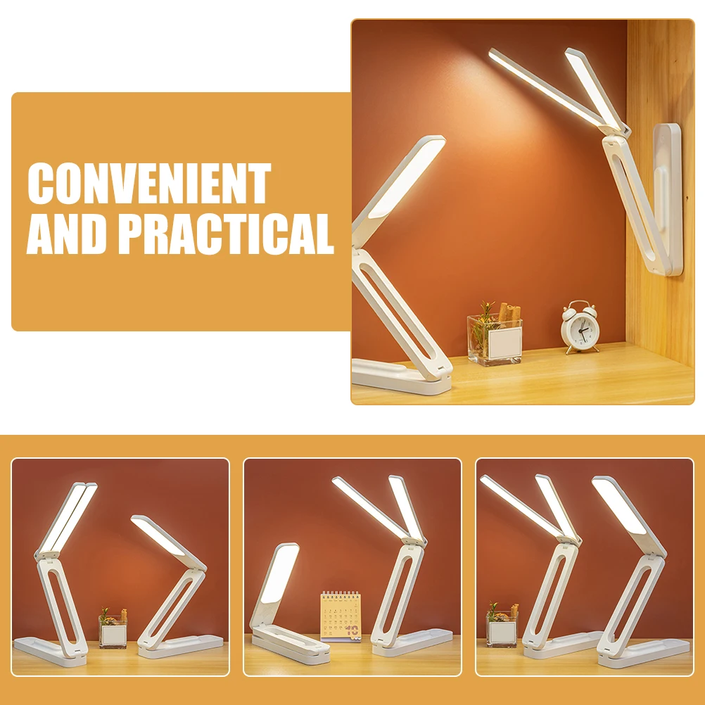

Portable Eye Protection Lamp Cordless Lamps Rechargeable Reading Fold Desktop Home Plastic Usb Small