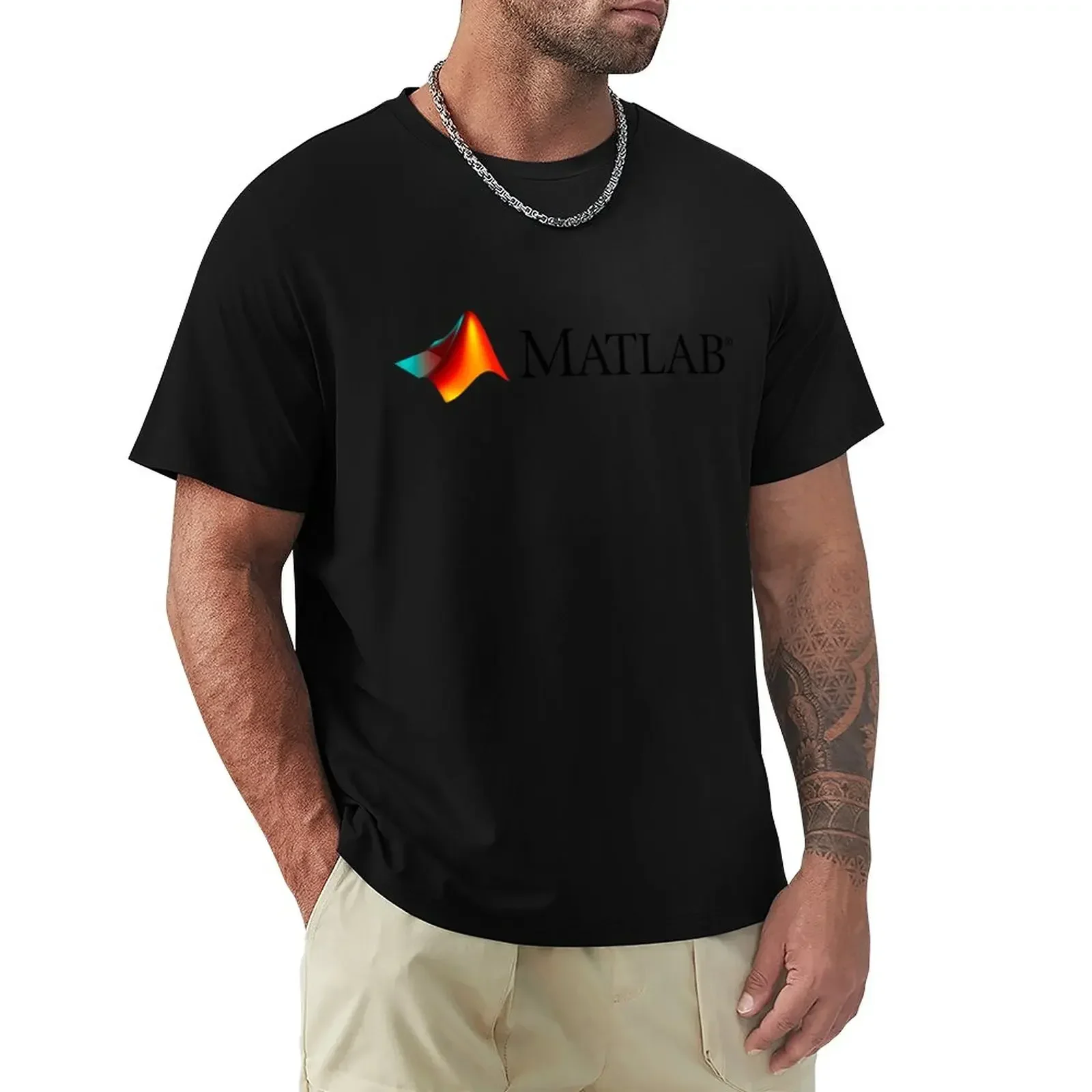 Футболка matlab mathlablogo, футболка с коротким рукавом, одежда в эстетике аниме, футболка оверсайз, футболки для мужчин, упаковка тяжелых