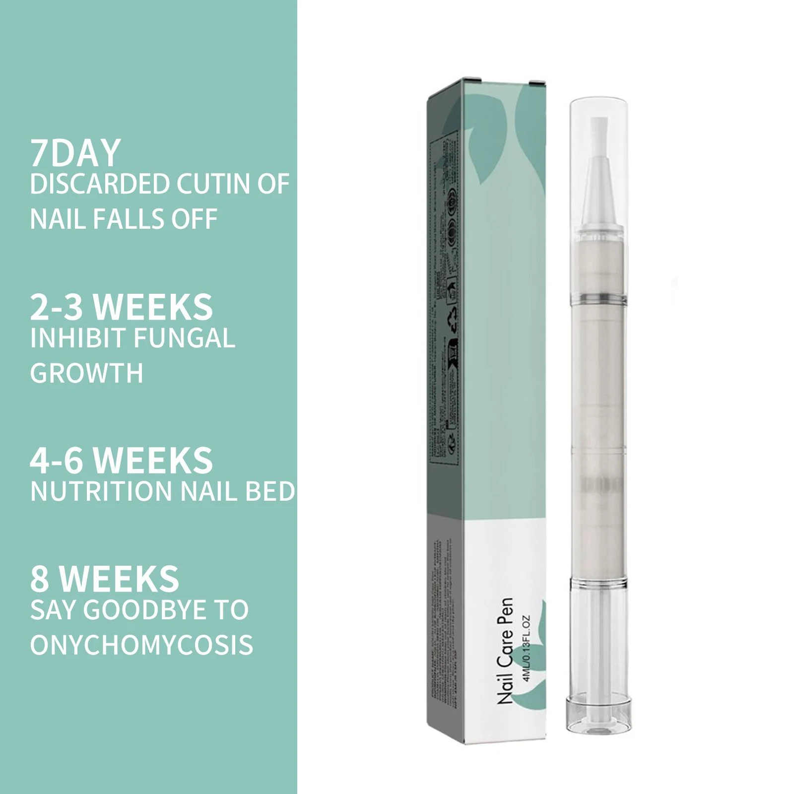 Caneta de reparação de unhas anti unhas tratamento de infecção fúngica seco hangnails fortalecedor pés paroníquia remoção dedo do pé onicomicose cuidados