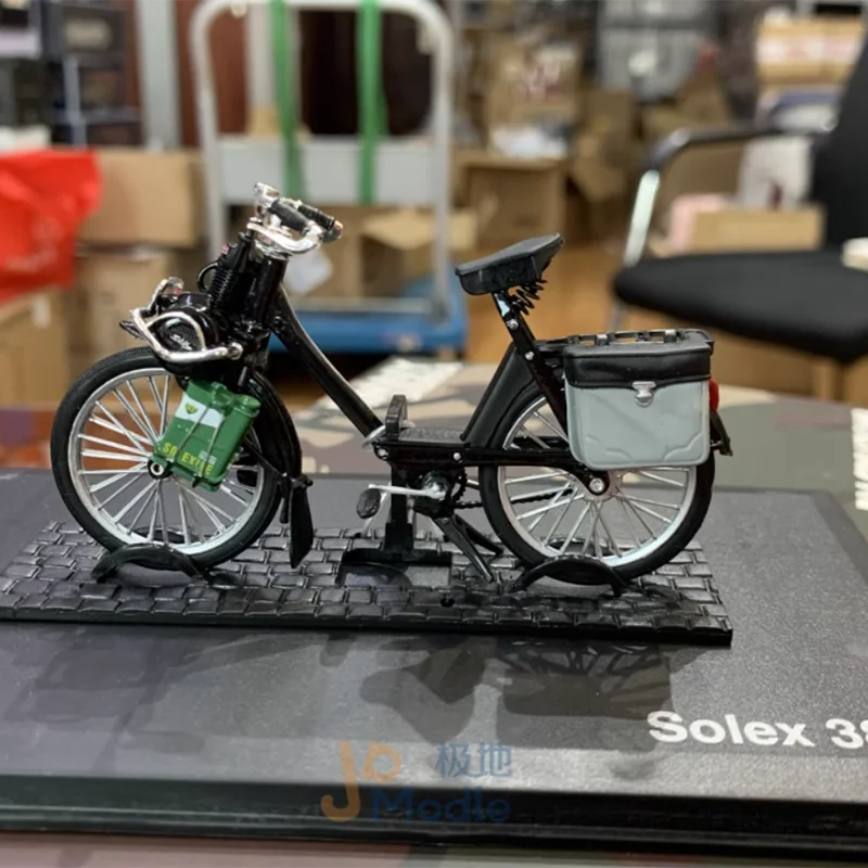 Norev 1:18 SOLEX 3800 Motorcycle Electric Simulation Alloy Bike Model Gifts Display Vehicle Toys Collection Decoration