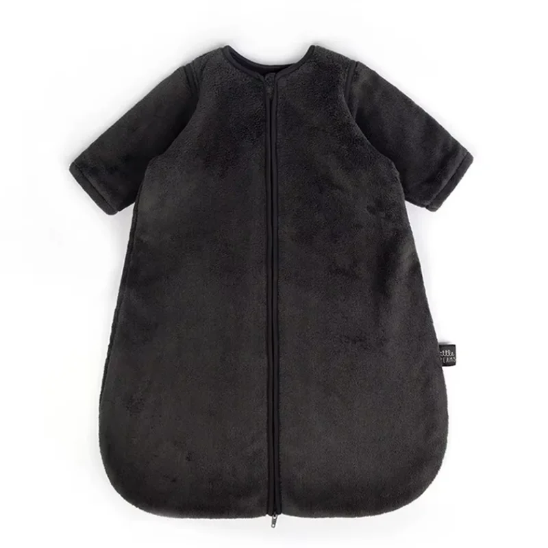 

Новый детский спальный мешок с защитой от ударов для мальчиков и девочек, универсальный теплый спальный мешок, осенне-зимний детский спальный мешок из кораллового флиса