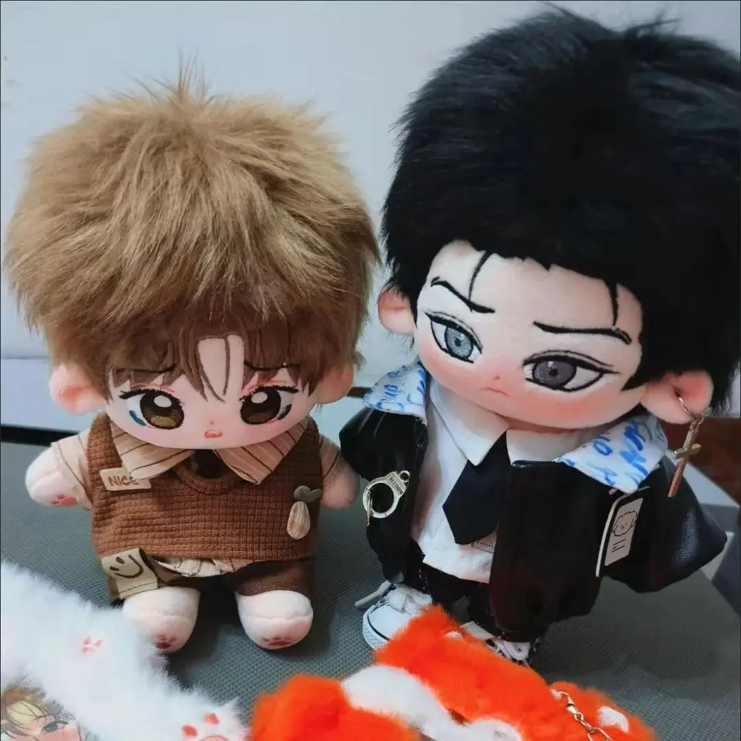 20cm BL Manhwa Jinx Kim Dan Joo Jaekyung Anime Figures Cosplay Dress Up Cotton Doll Kawaii Plush Toys Valentine's Day Gifts