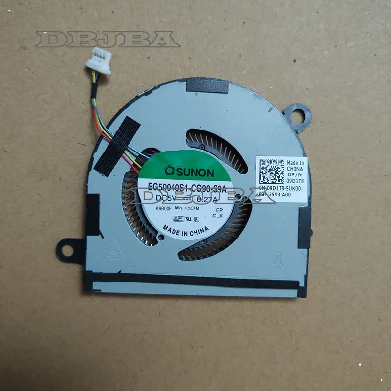 Cpu Cooling Fan FOR DELL Latitude 7400 2 in 1 EG50040S1-CG90-S9A 09D1T8