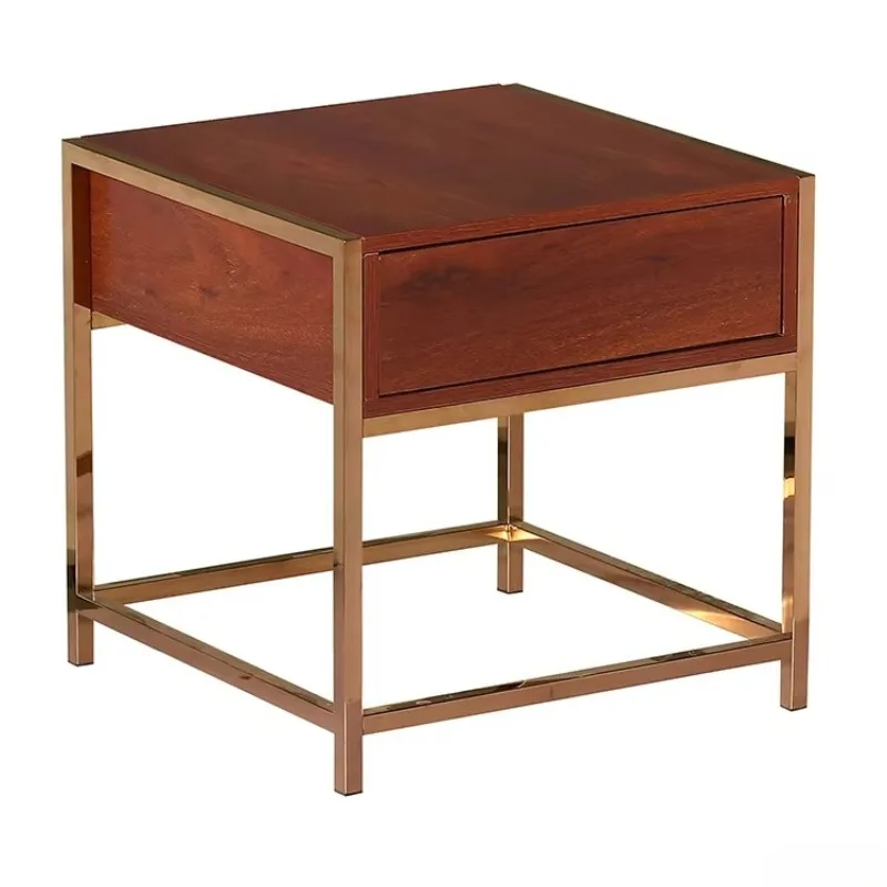 Hot selling artistic gold luxury broken diamond coffee table
