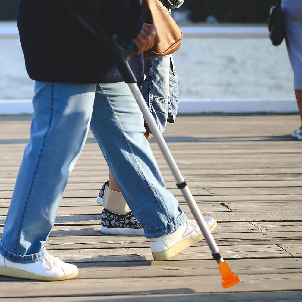 

Enhanced Support Anti-Slip Plastic Cane Feet Pads Replacement Tips For Walking Sticks Crutches Hiking Poles Durable Long-Lasting
