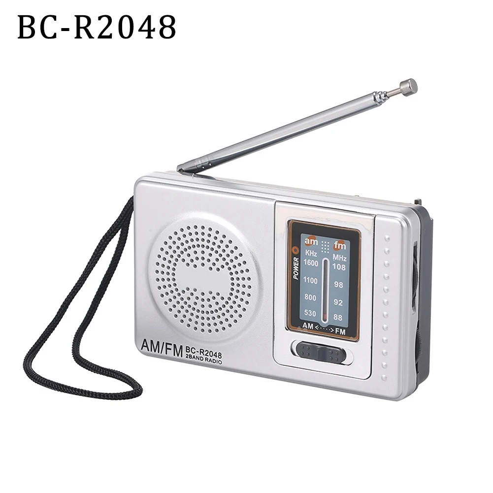 

Two-band FM Radio For The Elderly Old-fashioned Portable Battery Powered Old Style Stereo Semiconductor Radio