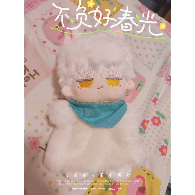 Anime Game Genshin Impact Plush Doll Learning Animal Hand Puppet Toy Xiao Zhongli Yae Miko Cosplay Stuffed Toys Christmas Gifts