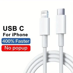 1-4PCS USB C to Lightning Cable Fast Charger Cable, Power Delivery Type C Charging Cord Compatible for iPhone 12~14 Series