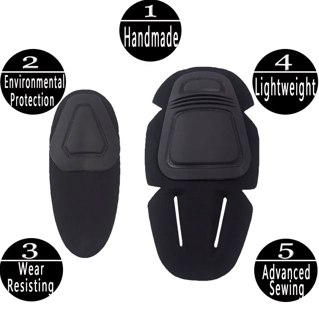 CSMilitary Tactical g2 g3 Frog Suit Knee Pads & Elbow Support Paintball Airsoft Kneepad Interpolated Leg Protection for Training