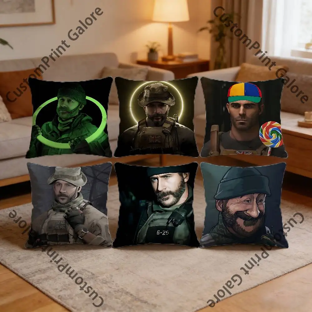 

Чехол для подушки Captain J-John P-Price, квадратный чехол для подушки из полиэстера, 45 см, декоративный, для дома, дивана, кровати, автомобиля, декора интерьера