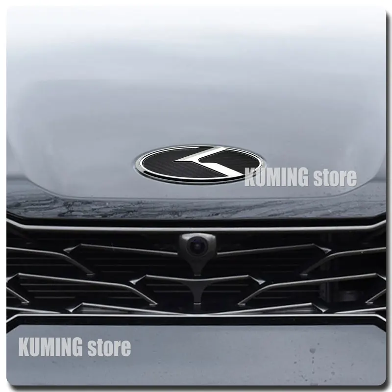 3D ABS car front bonnet rear boot badge For KIA K2 K3 K5 KX5 K7 Sportage Picanto XCeed GT Line