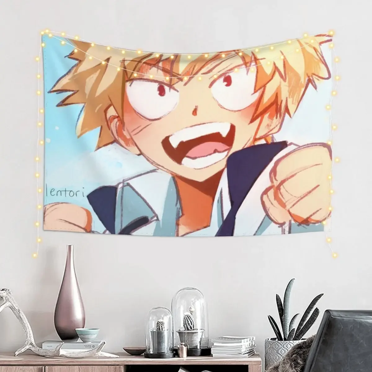 All Might! Tapestry Room Decorator Aesthetic Room Decor Luxury Living Room Decoration Aesthetic Decors Tapestry