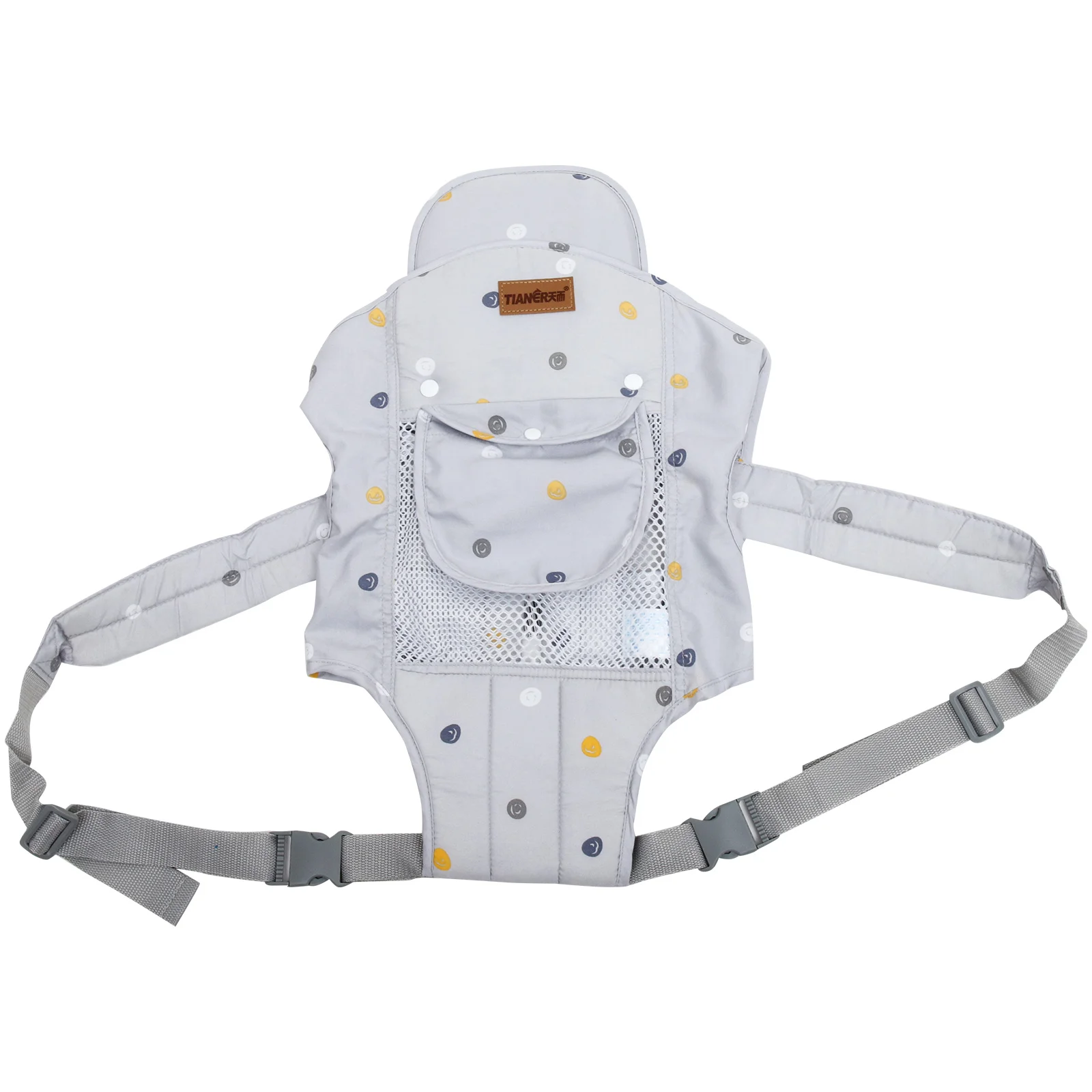 Waist Stool Strap Breathable Baby Carrier Ergonomic Infant Hip Old Fashioned Newborn Toddler Adjustable Light Grey