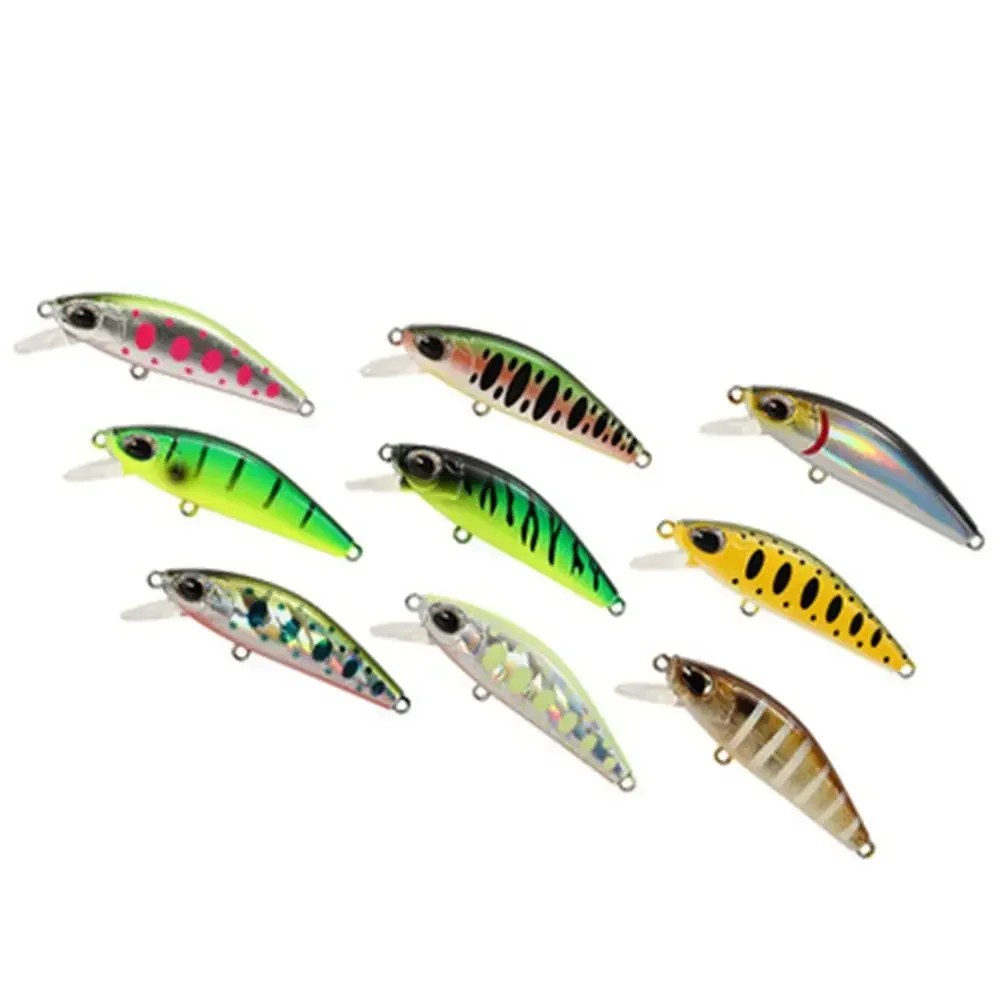 

1 Pcs Sinking Minnow Lure 55mm 6.5g Long Casting Wobbler Fishing Seawater Trout Bass Fish Lure Pesca Swimbait Pesca