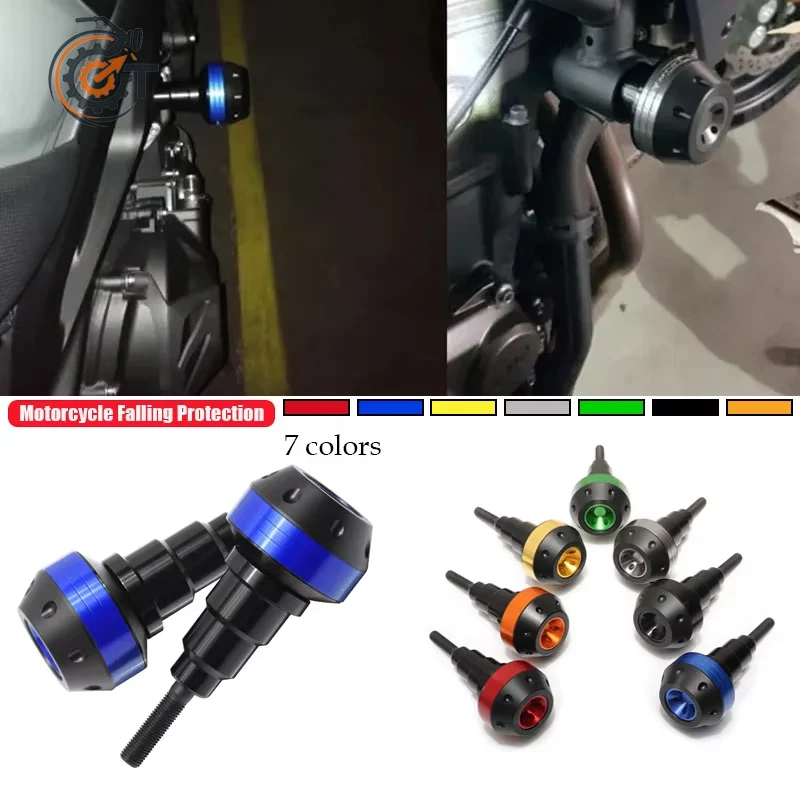 For Yamaha YZFR7 2022 - 2024 2025 2026 YZF-R7 Accessories Motorcycle Frame Sliders Crash Protector Falling Protection Pad YZF R7