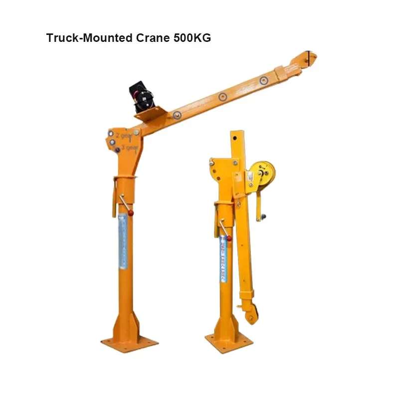 

12V/24V/220V Truck Self-Provided Truck-Mounted Crane 500kg Electric Hoist Hoisting Locomotive Wired And Wireless Dual-Purpose