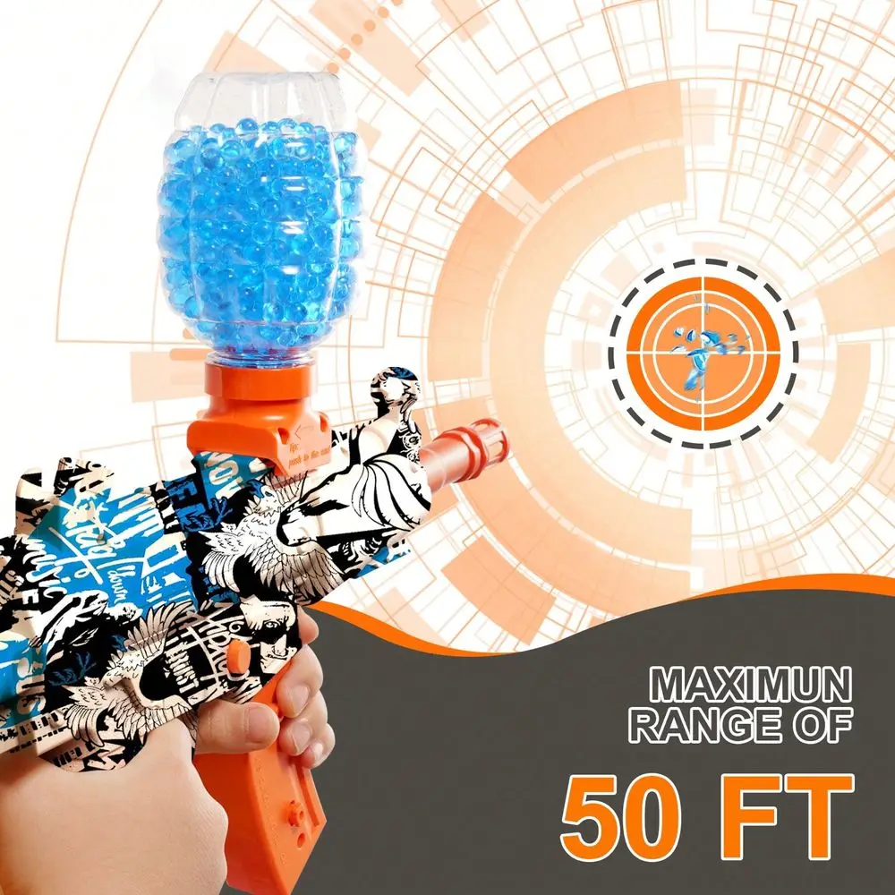 

High Speed Automatic Gel Balls Gun Toys Upgraded Electric Water Bullets Blaster Toys, Perfect For Outdoor Yard Activities Team