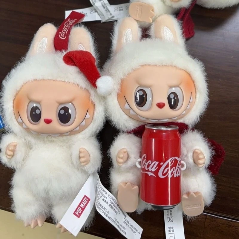 New Labubu3.0 Coca-Cola Series Vinyl Pendant Doll Blind Box Cute Labubu Mystery Box Collectible Co-Branded Series Toys As Gifts