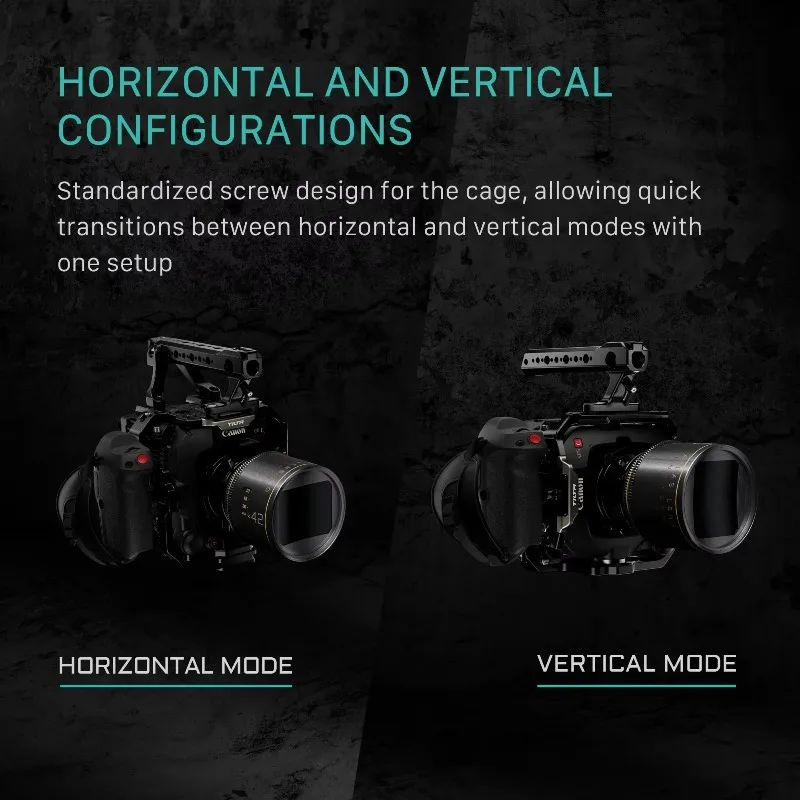 TILTA ES-T22-B Expandable Protective Rig for Canon C400, Full Body Frame for Video Shooting