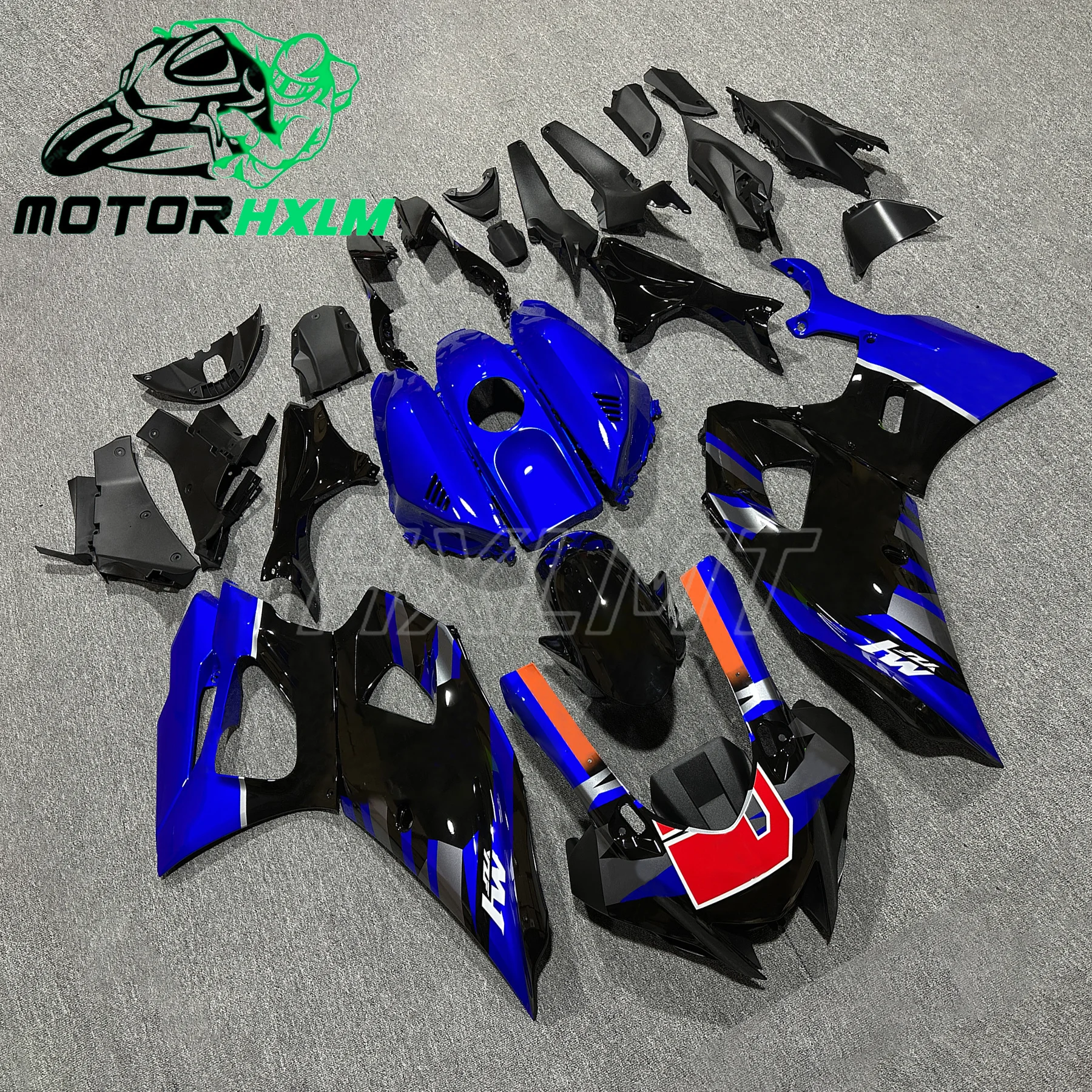 

Новый комплект обтекателей кузова для Yamaha YZF-R7 2021 2023 2025 2022 2024, комплект обтекателей, полный комплект обтекателей, обтекатель кузова, АБС-пластик