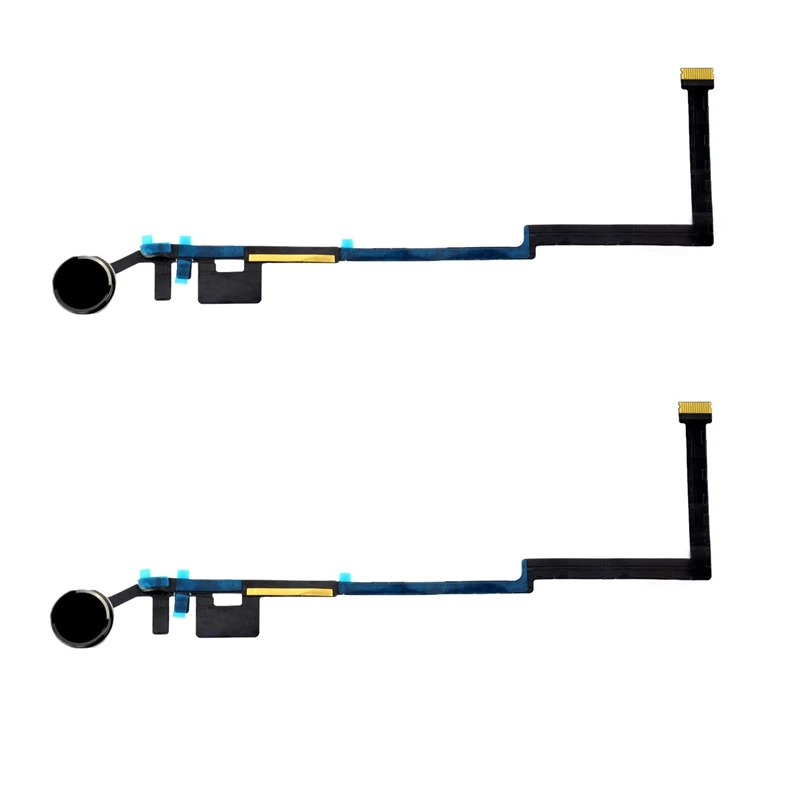 2X New Home Key Button Flex Cable For A1822 A1823 Ipad 5Th Gen 9.7 Inch 2017