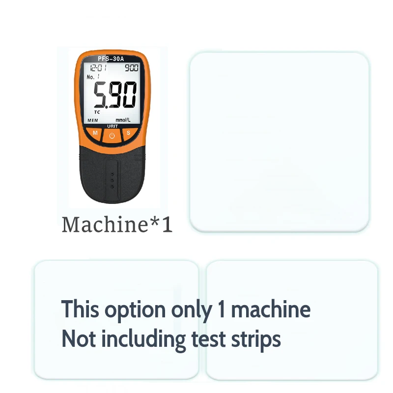 Urit 5-in-1 lipidprofielmeter Teststrips Totaal cholesterol Triglycerid Dichtheid Lipoprotein TC HDL TG Testanalysator PFS 30A