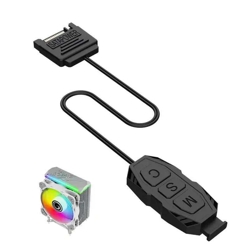 

ARGB Adapter 5V Stable ARGB Controller RGB LED Light Strip Connectors 3-Pin Wide Solderless Strip To Strip Jumper Extension