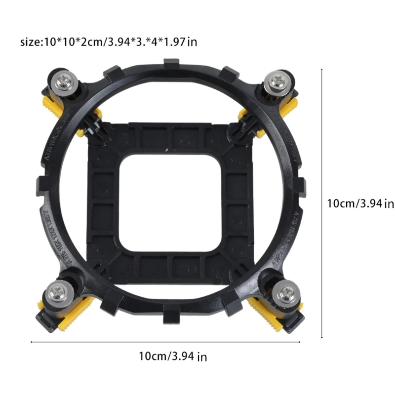 31BA CPU Radiator Bracket LGA775 115x1366 Desktopcomputer Bracket Schroefbevestiging