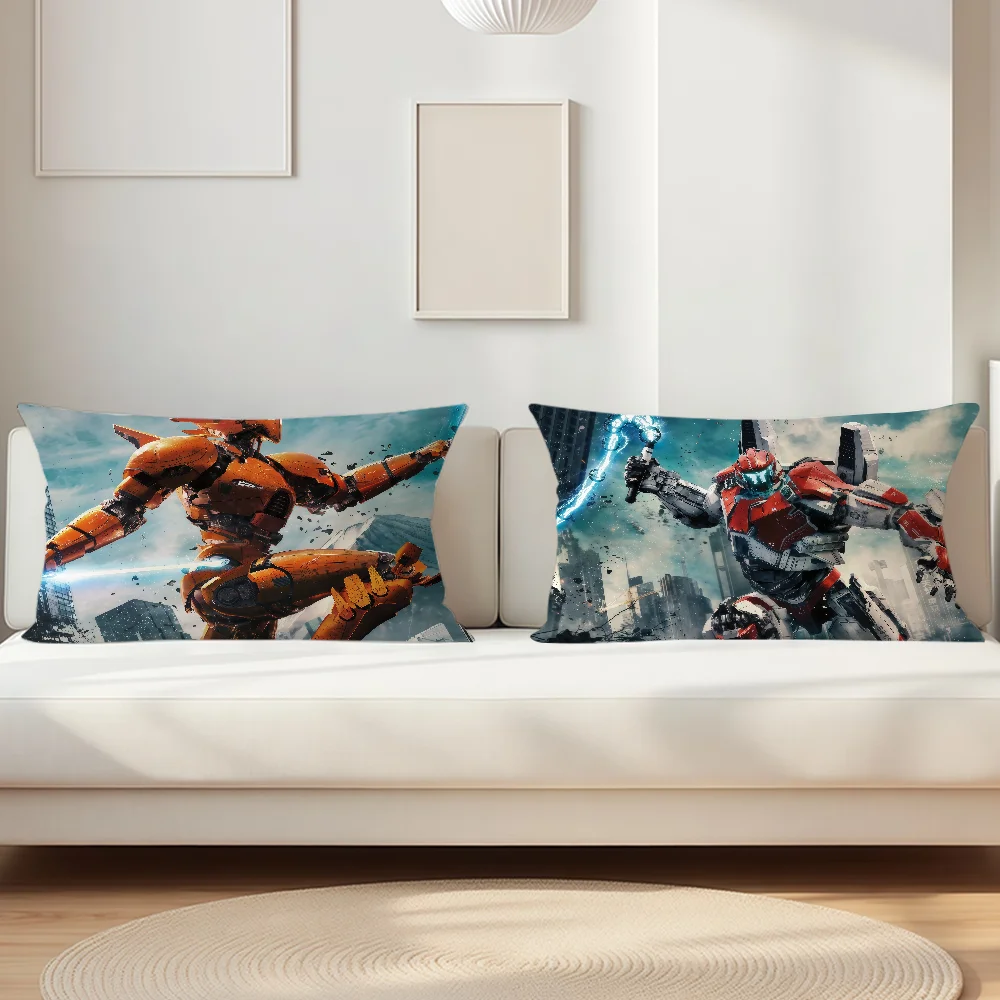 Science Fiction Film P-pacific R-rim Pillow Case Suitable For Decorating Homes Bedrooms Children Room Sofas And Other Places