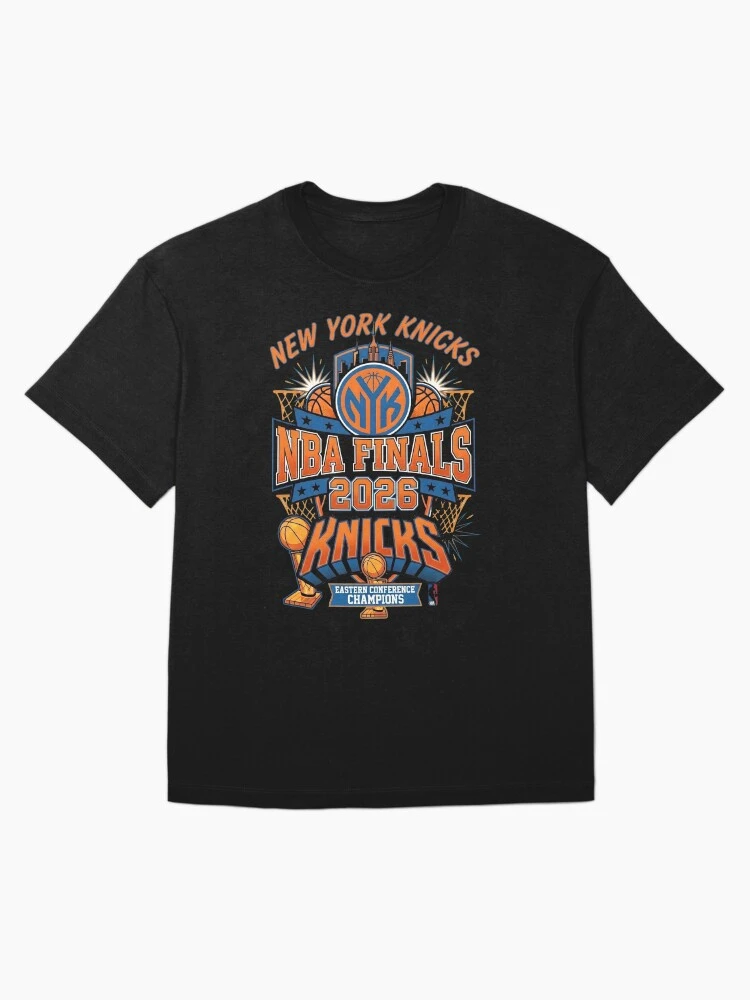 Camiseta de los Knicks para la final de la NBA 2026, Nueva York, Nueva York, para aficionados del equipo Knicks, camiseta de algodón transpirable Y2K de moda para hombre y mujer, novedad de verano 2026