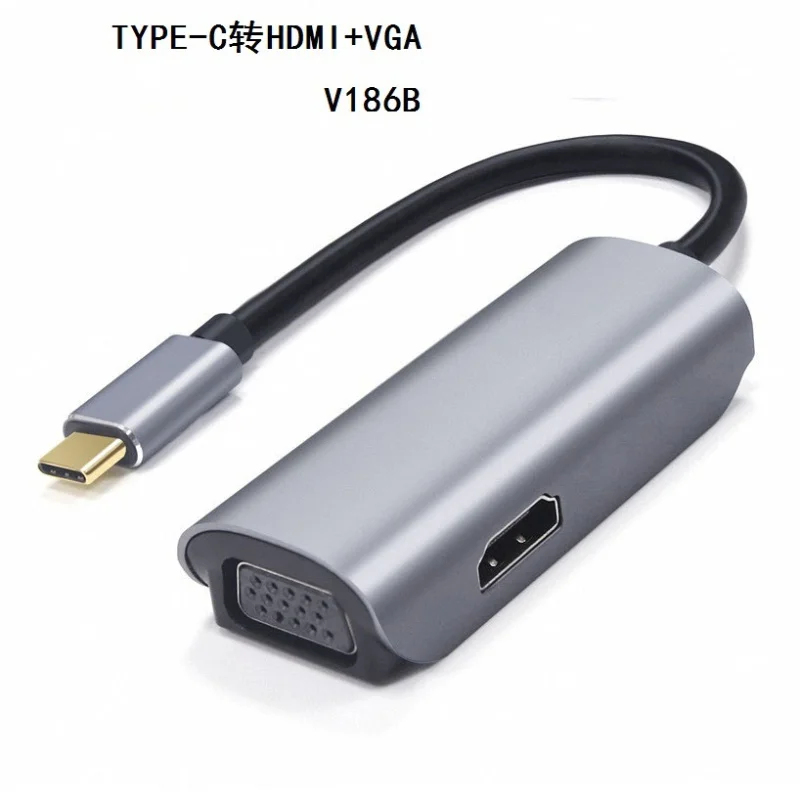 

Private Model Type-C To HDMI+VGA 2-in-1 Converter Cable and Hub