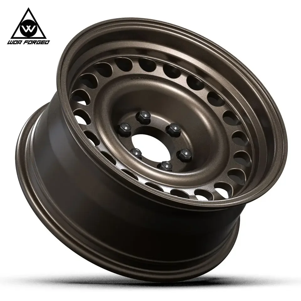 WOAFORGED 6x139.7 الطرق الوعرة مزورة الشفاه عجلات الحافات 4x4 سبيكة الرجعية ل جيب رانجلر تويوتا ثاندرا هايلكس 4 عداء الحارس F150