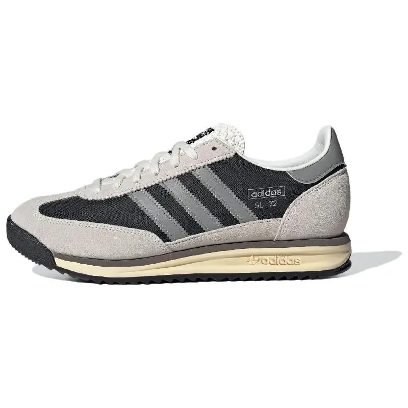 adidas originals SL 72 RS Lifestyle Shoes Men Low-top Han Jade White / Pure Quality Ice Gray / Black Sneakers shoes JI2498