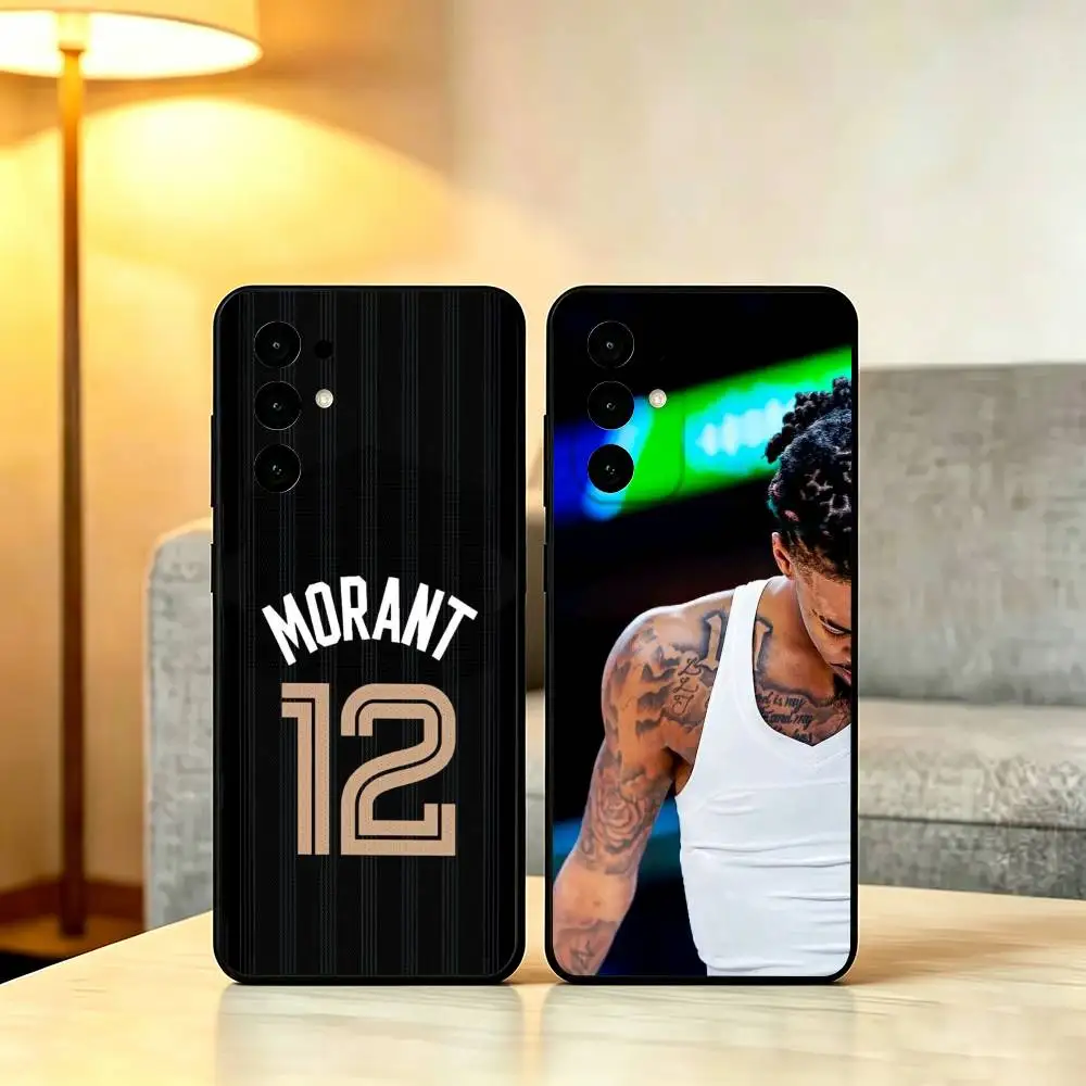 

Basketball Ja Morant Phone Case Soft black For Samsung S25,S24,S21,S22,S23,S30,Ultra,S20,Plus,Fe,Lite