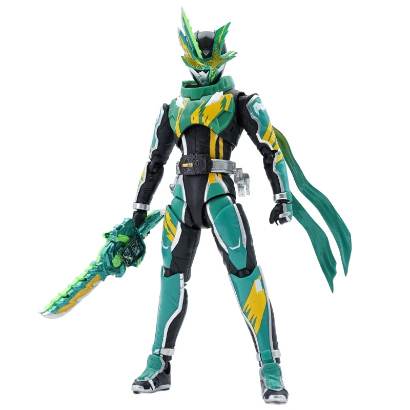 Figura de acción de Bandai SHF Tokusatsu KAMEN RIDER, juguete Original de colección de personajes de KENZAN, SARUTOBI, NINJADEN, regalo, 100% en Stock