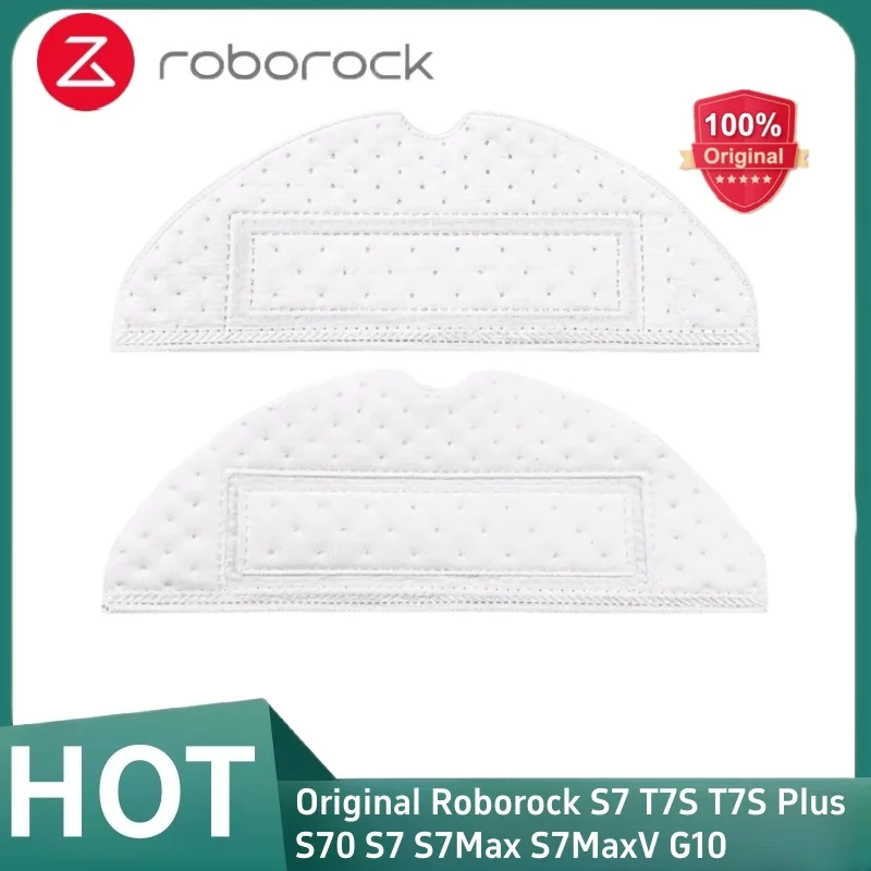 Original Roborock S7 T7S T7S Plus S70 S75 S7Max S7MaxV G10 Robot Vacuum Cleaner Disposable Mop Pads Replacement