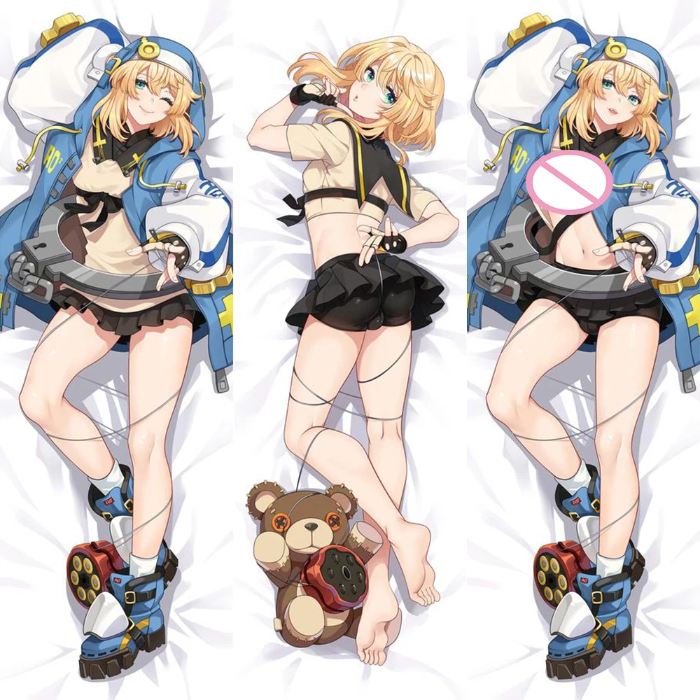 

Anime Dakimakura Japanese Otaku Waifu Life Size Doublesided Hugging Body Pillow Cover Bridget