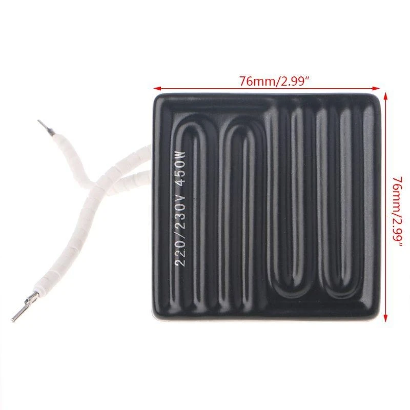 80x80mm 450W Infrared Top Ceramic Heating Plate For BGA Station IR6000 IR6500 IR