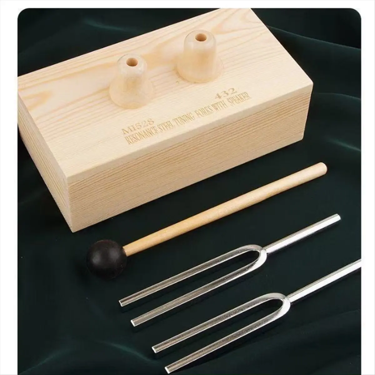 432Hz 528Hz Tuning Fork Weighted Diapason Tuning Forks for Resonance Tunings Fork Percussion Instruments