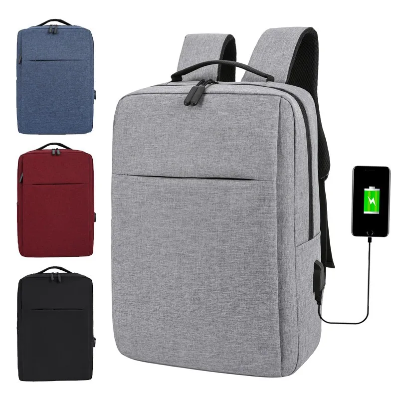 Computer Bag Business Simplicity Backpack Casual Men's and Women's Computer Backpack Portable Charging Backpack Xiaomi Double Ba